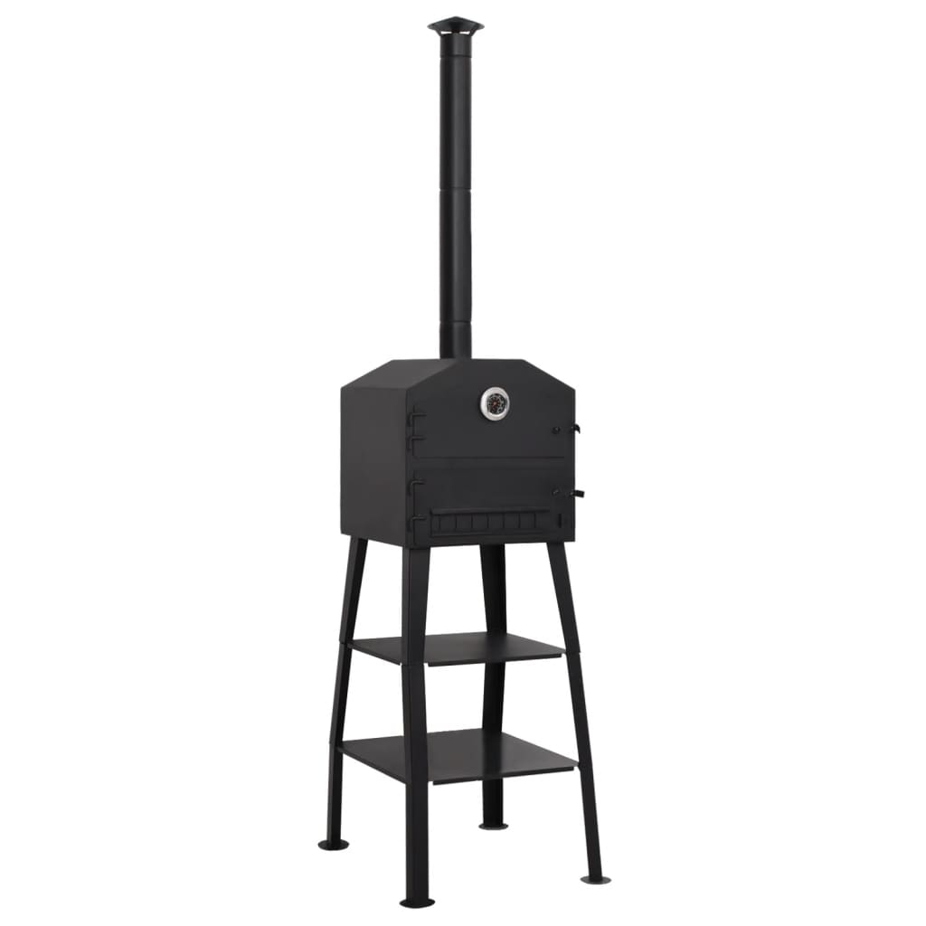 Outdoor Pizza Oven Charcoal Fired with 2 Fireclay Stones - Design Hut
