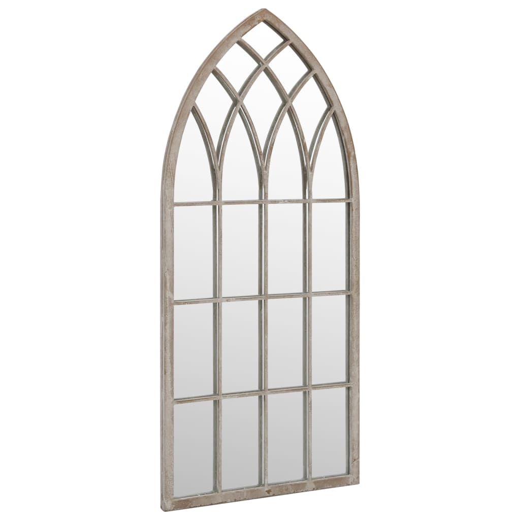 Garden Mirror Sand 70x30 cm Iron for Outdoor Use - Sid & Sam