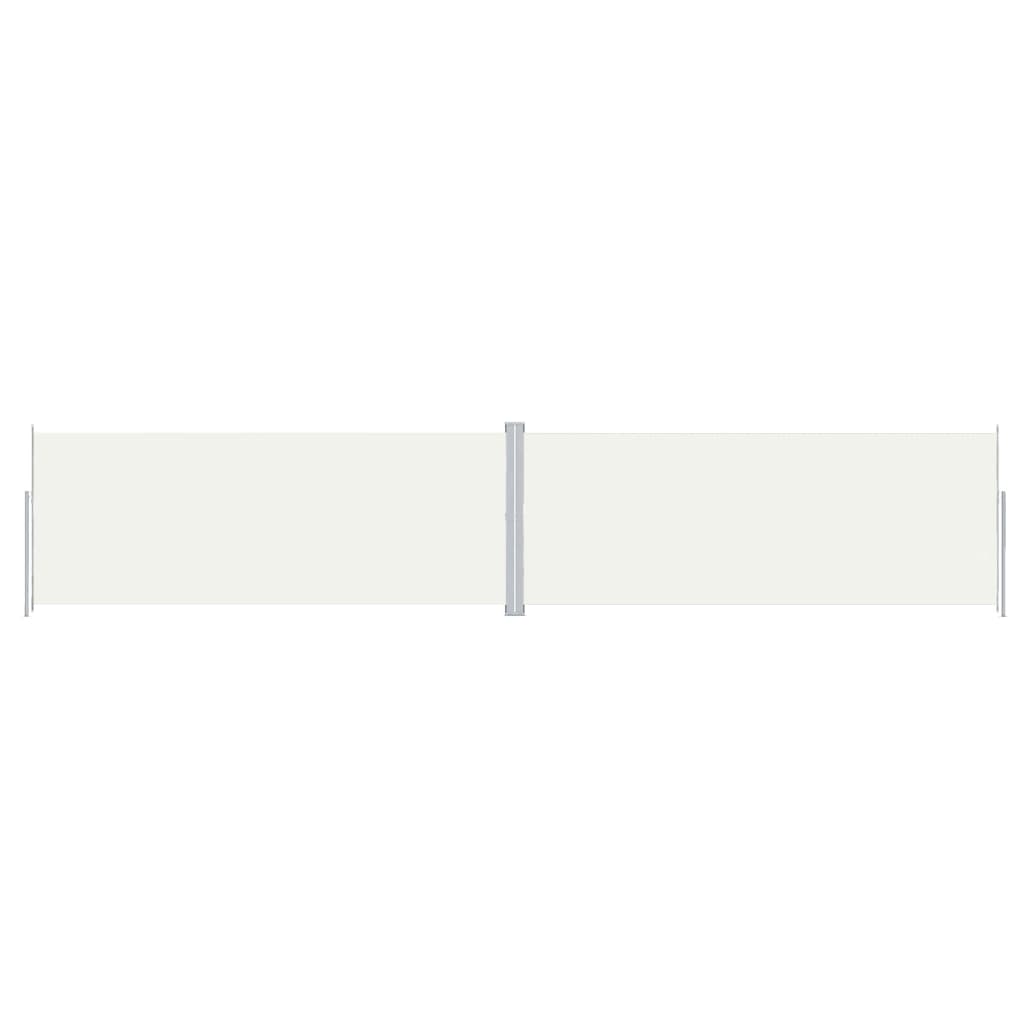 Retractable Side Awning Cream 200x1000 cm - All Things Good