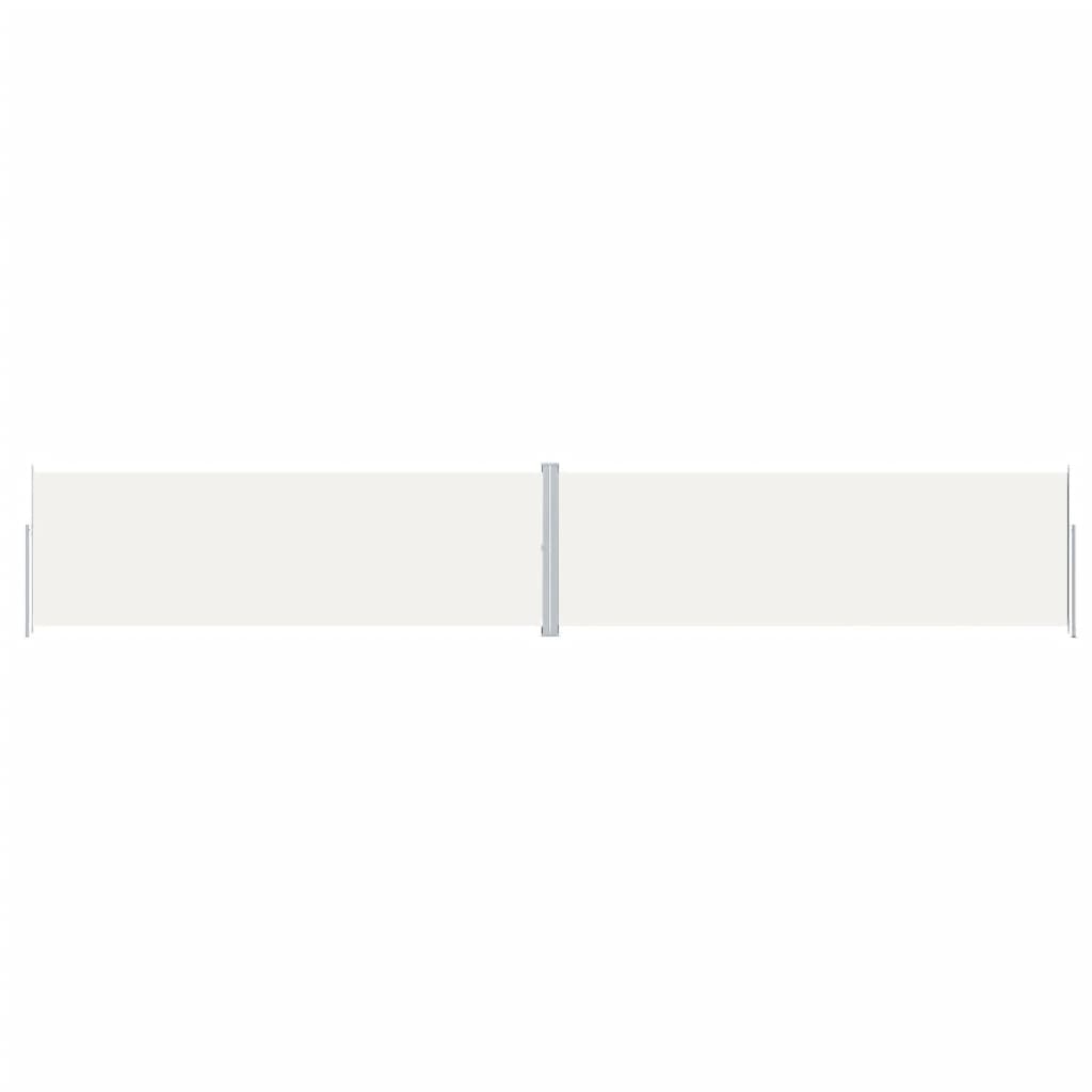 Retractable Side Awning Cream 200x1200 cm - Decor Base