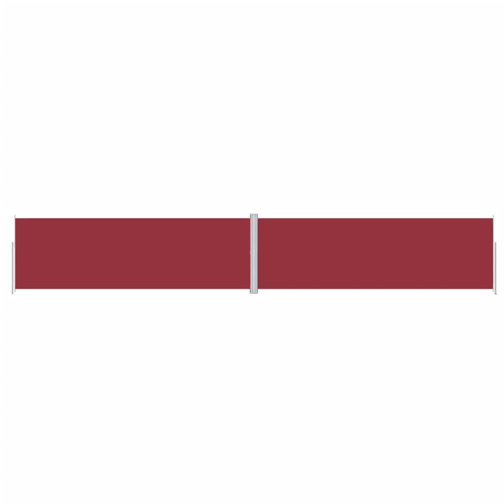 Retractable Side Awning Red 200x1200 cm - Millennium Furniture