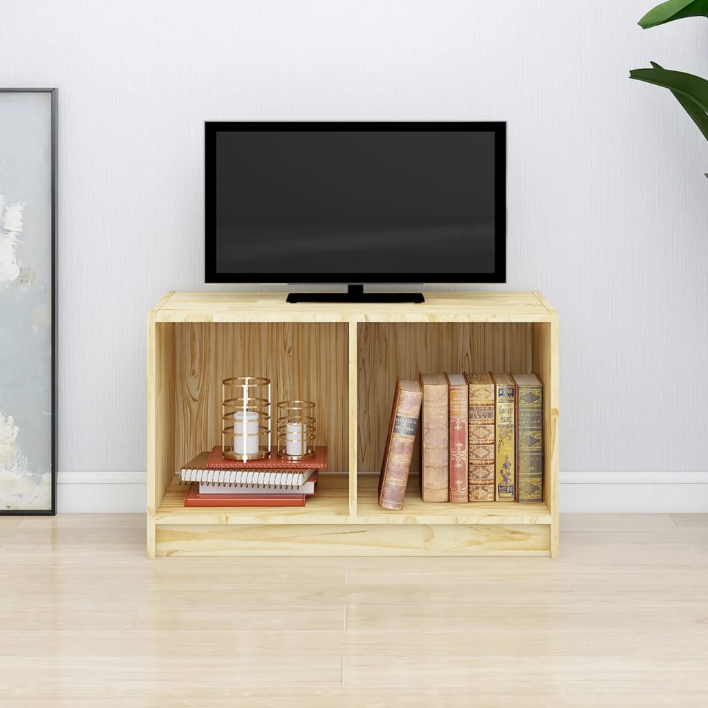 TV Cabinet 70x33x42 cm Solid Pinewood - Sid & Sam