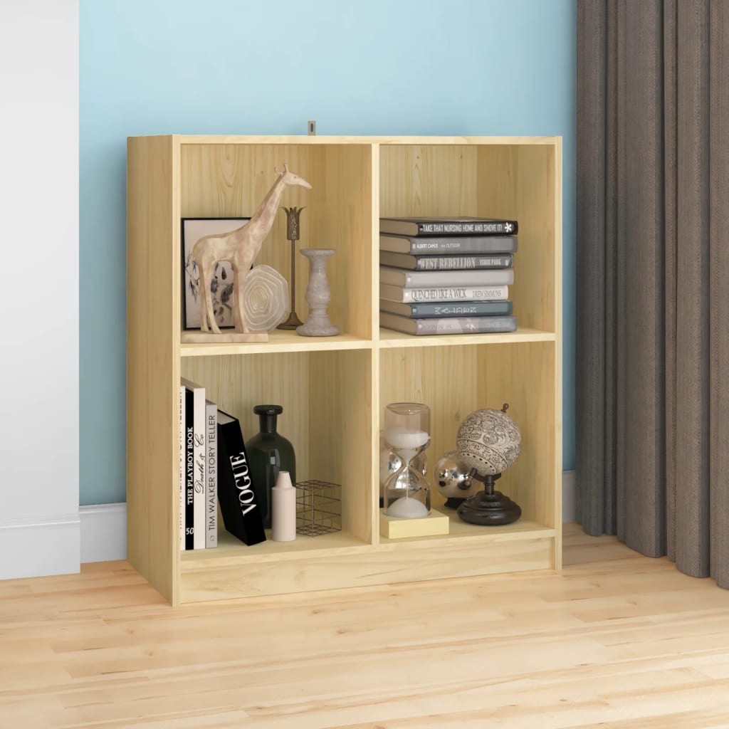 Sideboard 70x33x76 cm Solid Pinewood - Decor Base