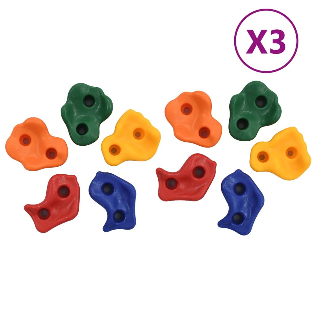 Climbing Stones 30 pcs PE Multicolour - Merlin Deals