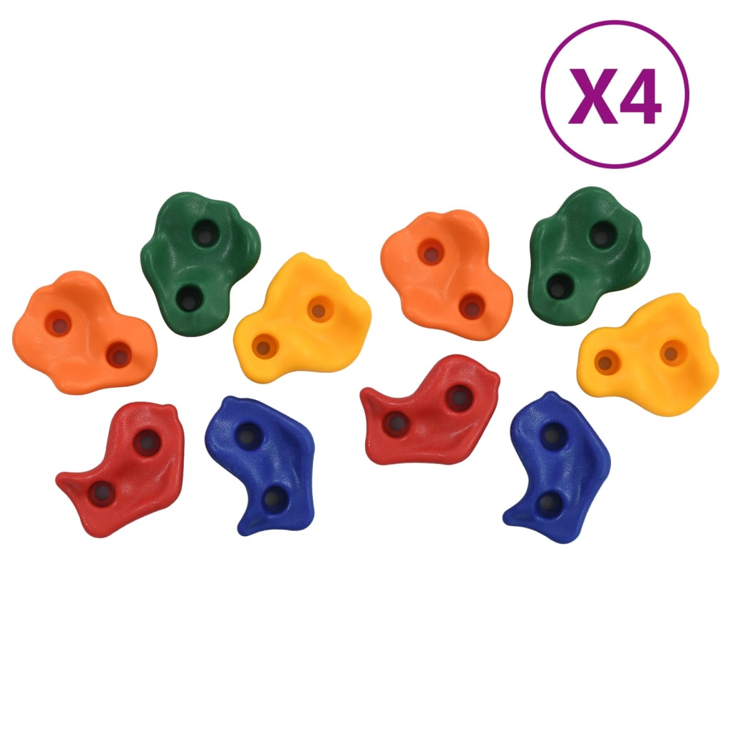 Climbing Stones 40 pcs PE Multicolour - Brittle & Co