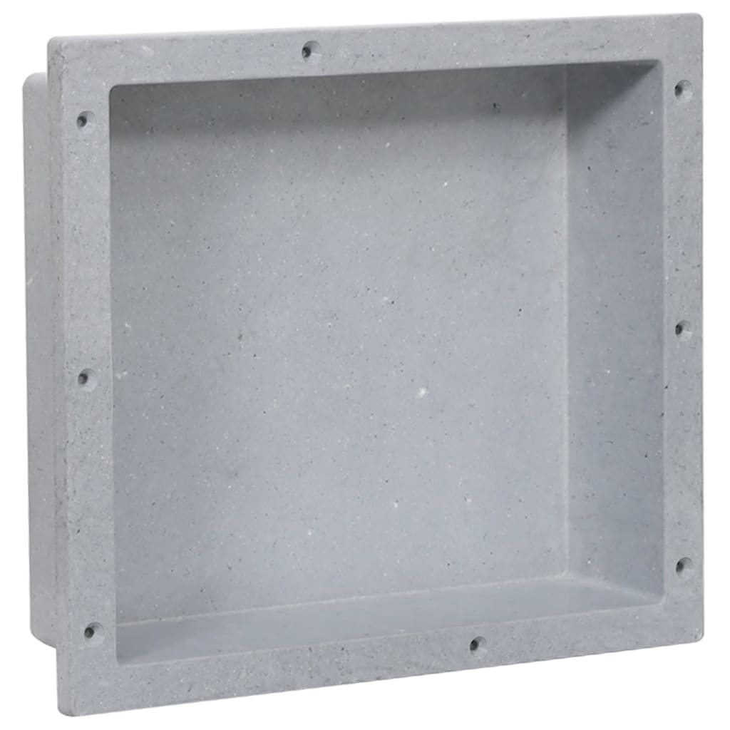 Shower Niche Matt Grey 41x36x10 cm - Design Hut