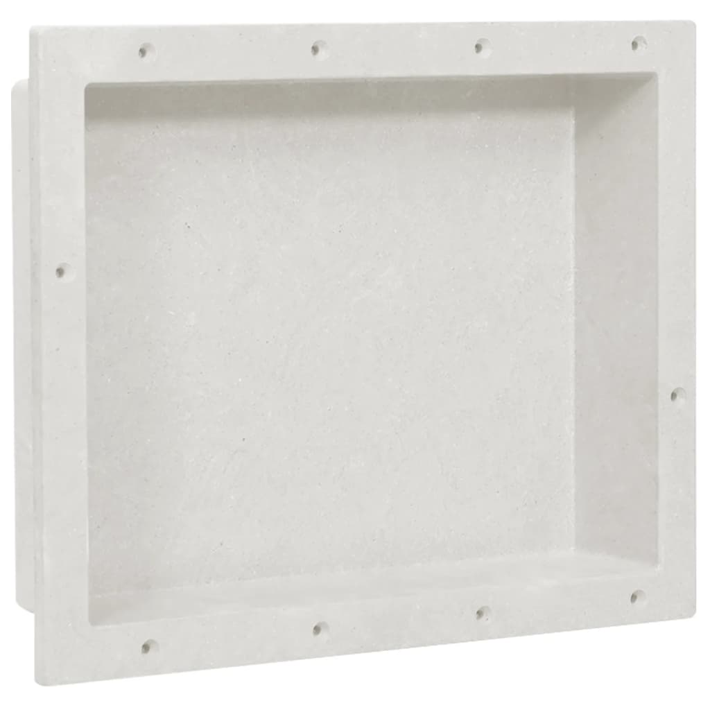 Shower Niche Matt White 41x51x10 cm - Decor Base