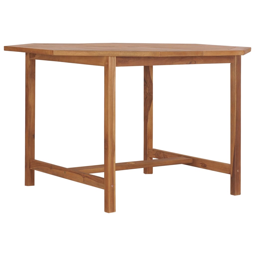 Garden Dining Table 110x110x75 cm Solid Wood Teak - Merkel Designers