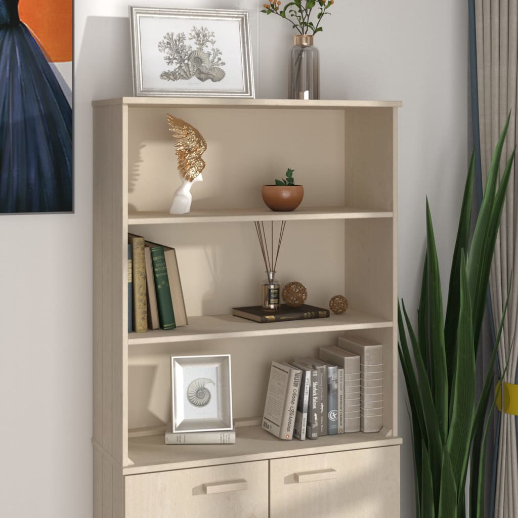 Top for Highboard HAMAR Honey Brown 85x35x100cm Solid Wood Pine - Millennium Furniture