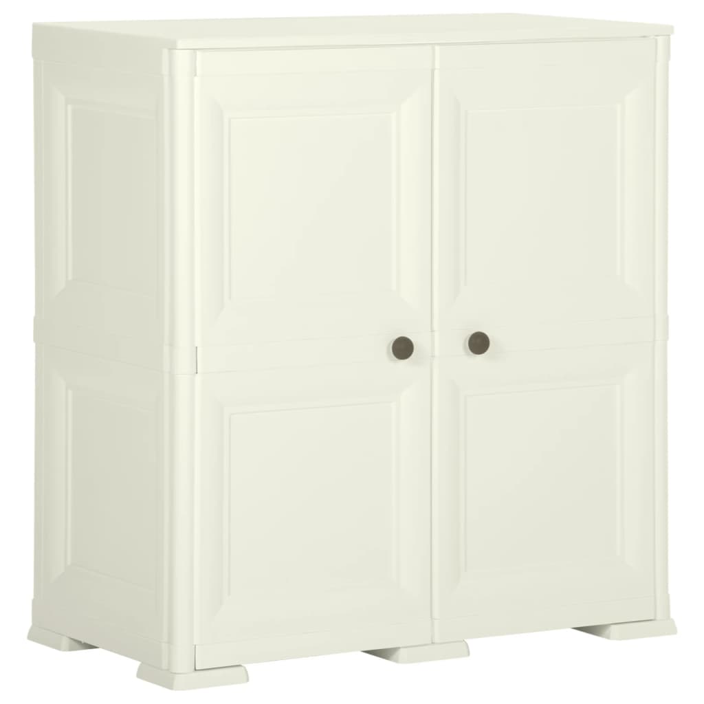 Plastic Cabinet 79x43x85.5 cm Wood Design Vanilla Ice - All Things Good