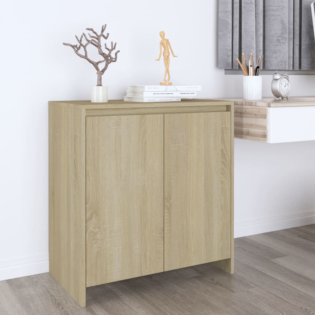 Sideboard Sonoma Oak 70x41x75 cm Engineered Wood - Brittle & Co