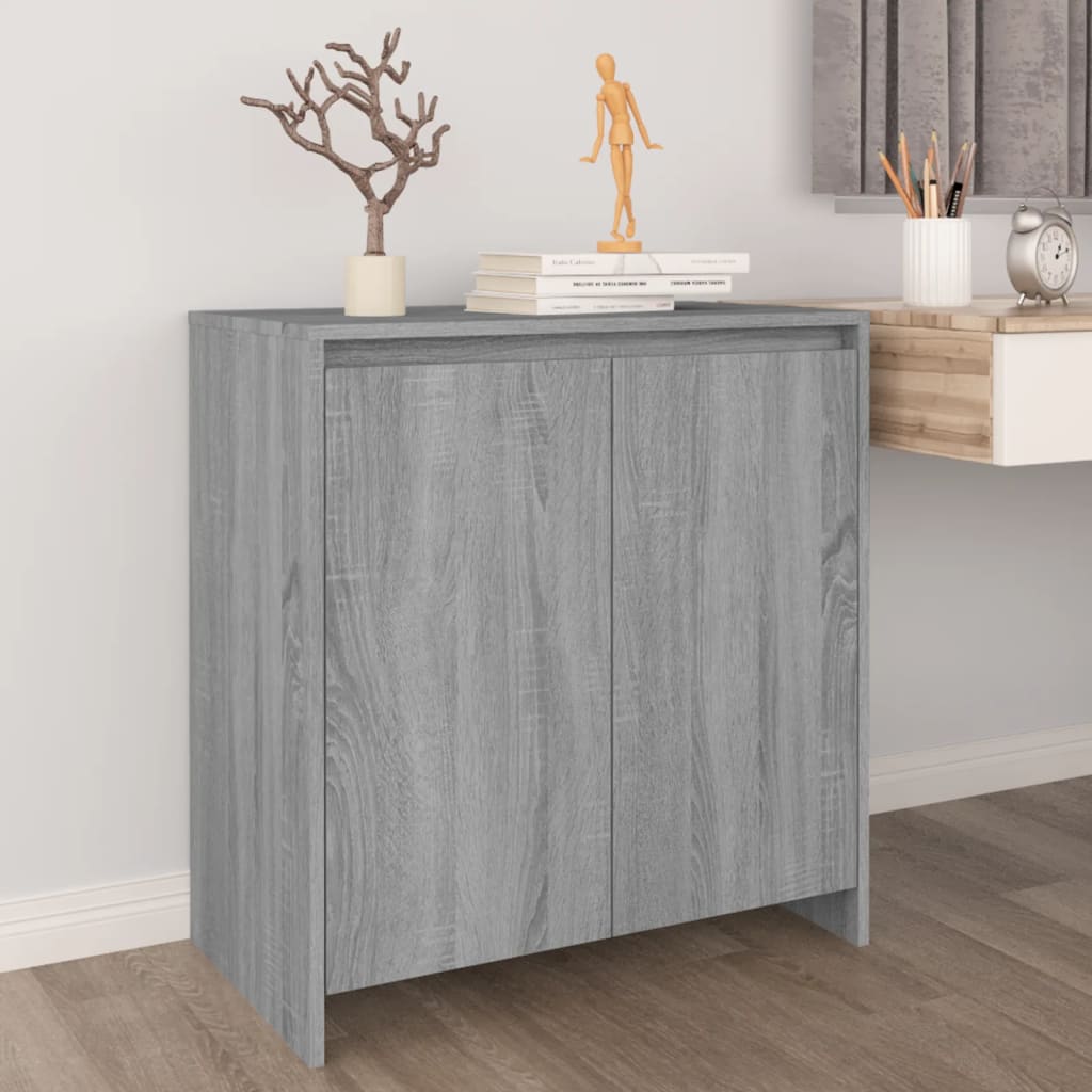 Sideboard Grey Sonoma 70x41x75 cm Engineered Wood - Casper Homes