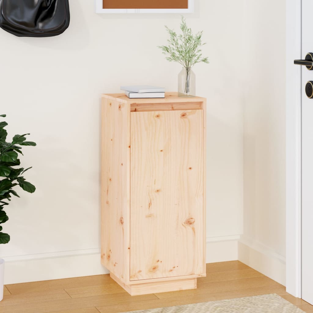 Shoe Cabinet 35x35x80 cm Solid Wood Pine - Merlin Deals