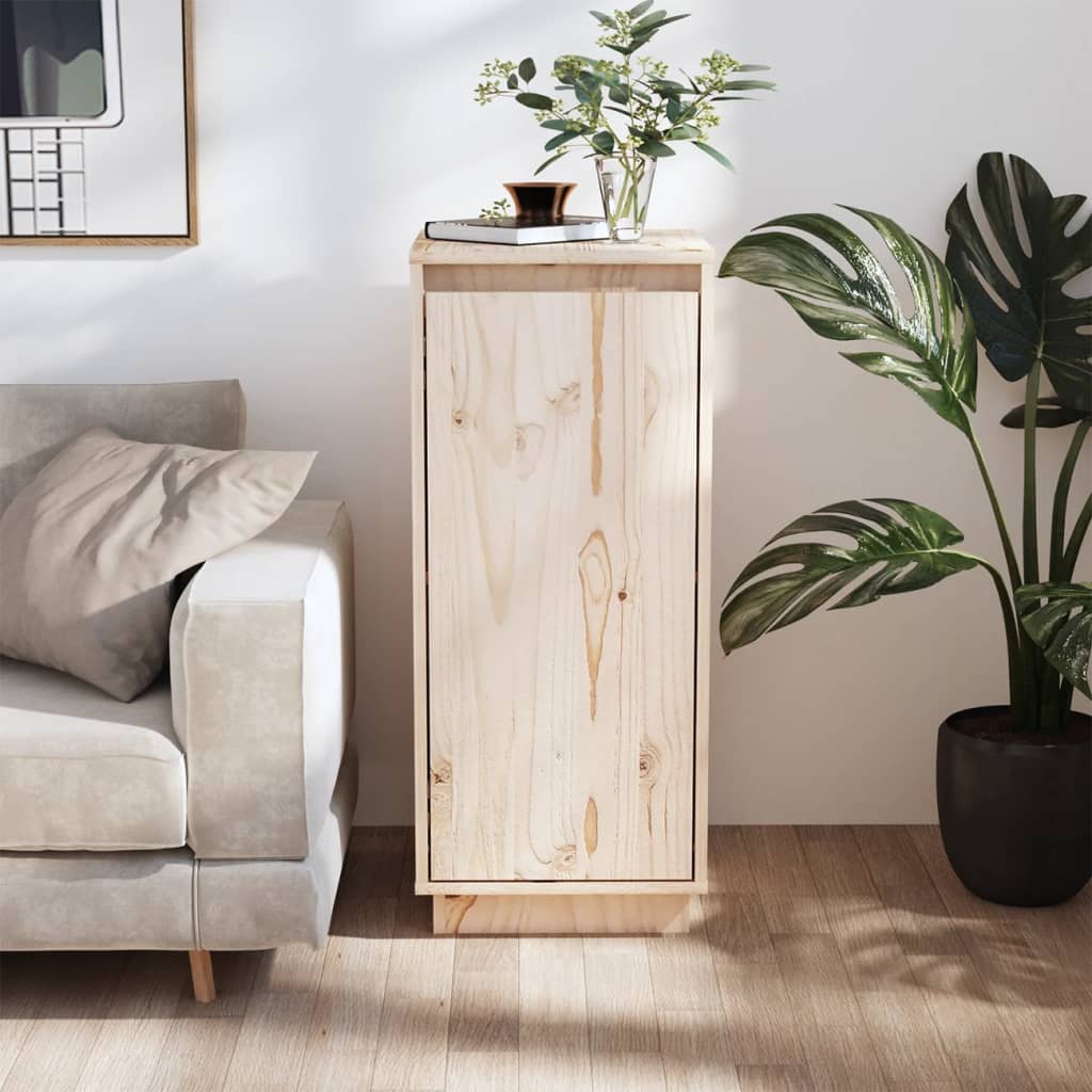 Sideboard 31.5x34x75 cm Solid Wood Pine - Millennium Furniture
