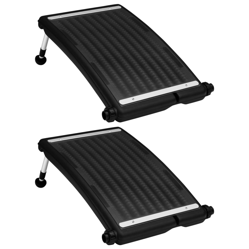 Curved Pool Solar Heating Panels 2 pcs 72.5x46 cm - Casper Homes