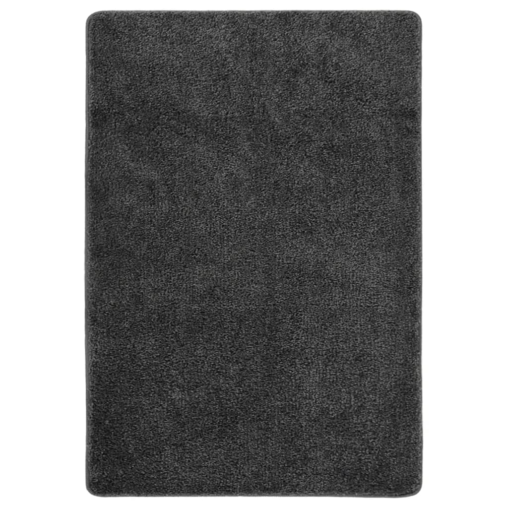 Shaggy Rug Dark Grey 120x170 cm Anti Slip - Decor Base