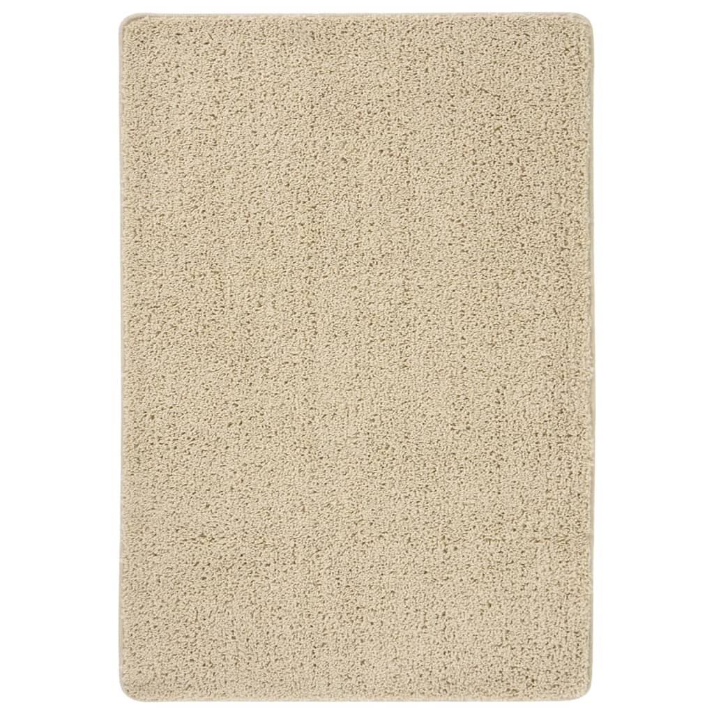 Shaggy Rug Cream 160x230 cm Anti Slip - Decor Base