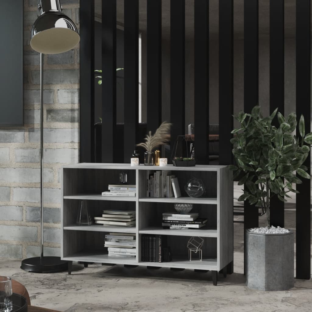 Sideboard Grey Sonoma 103.5x35x70 cm Engineered Wood - Discount Dealers