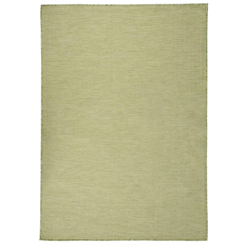Outdoor Flatweave Rug 200x280 cm Green - Millennium Furniture