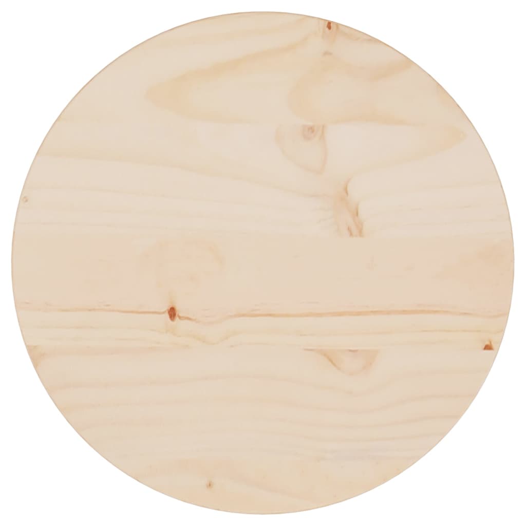 Table Top Ã ̃30x2.5 cm Solid Wood Pine - Merkel Designers