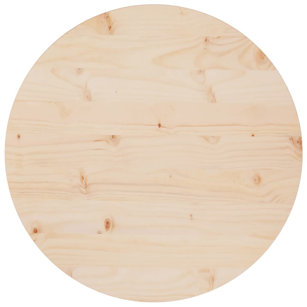 Table Top Ã ̃60x2.5 cm Solid Wood Pine - The Home Maker