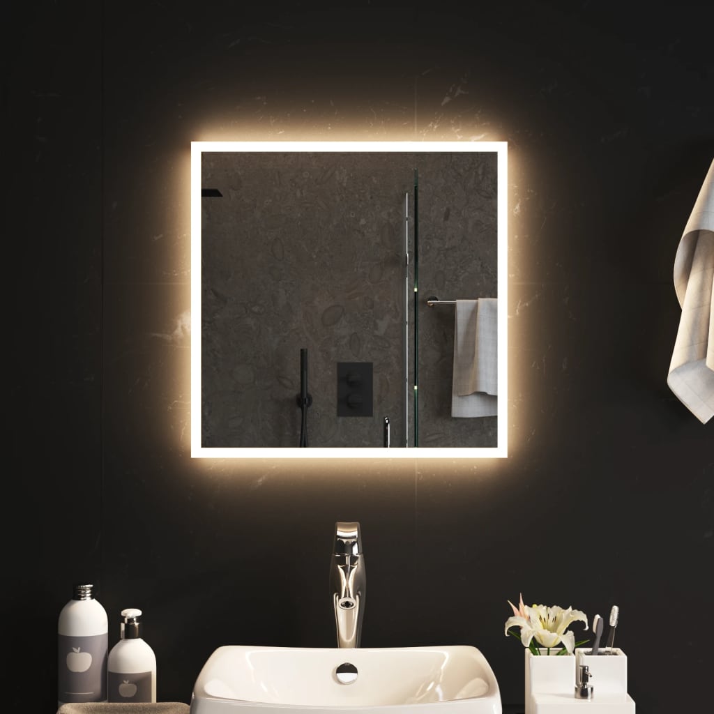LED Bathroom Mirror 50x50 cm - The Home Maker