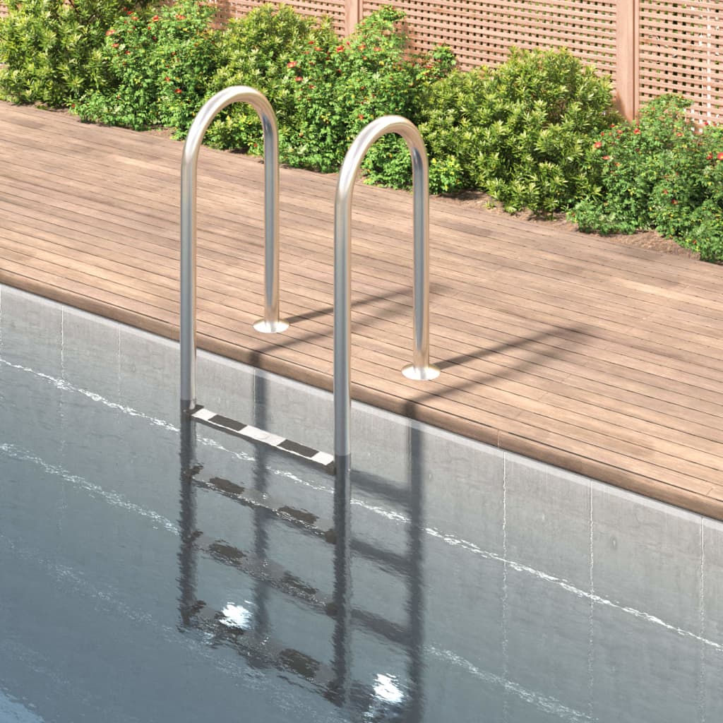 Pool Ladder 54x38x184.5 cm 304 Stainless Steel - Casper Homes