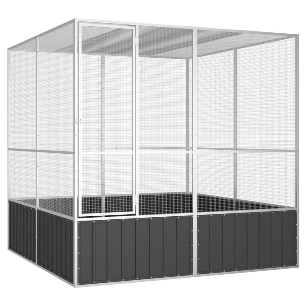 Bird Cage Anthracite 213.5x217.5x211.5 cm Galvanised Steel - R and M Furniture