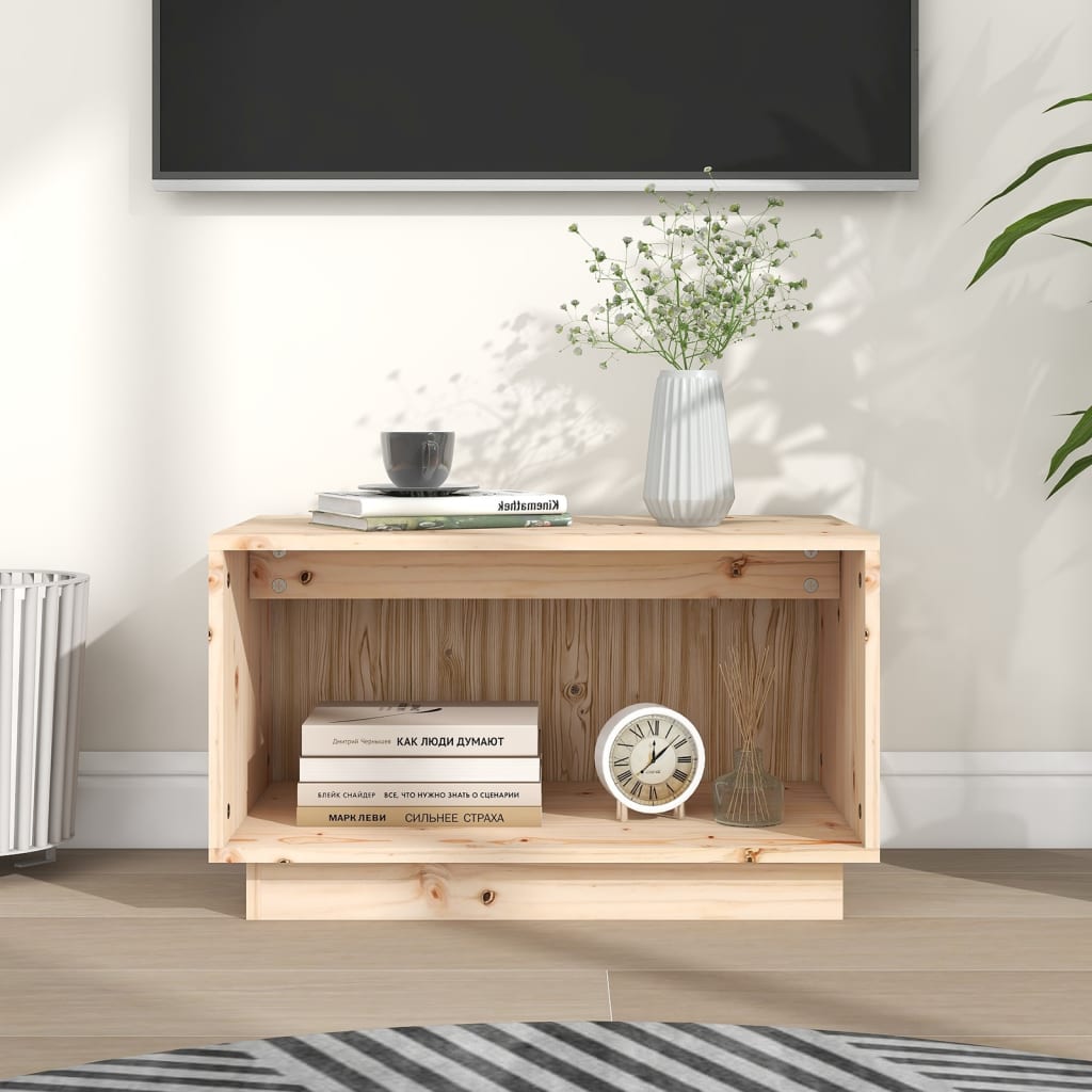 TV Cabinet 60x35x35 cm Solid Wood Pine - Sid & Sam