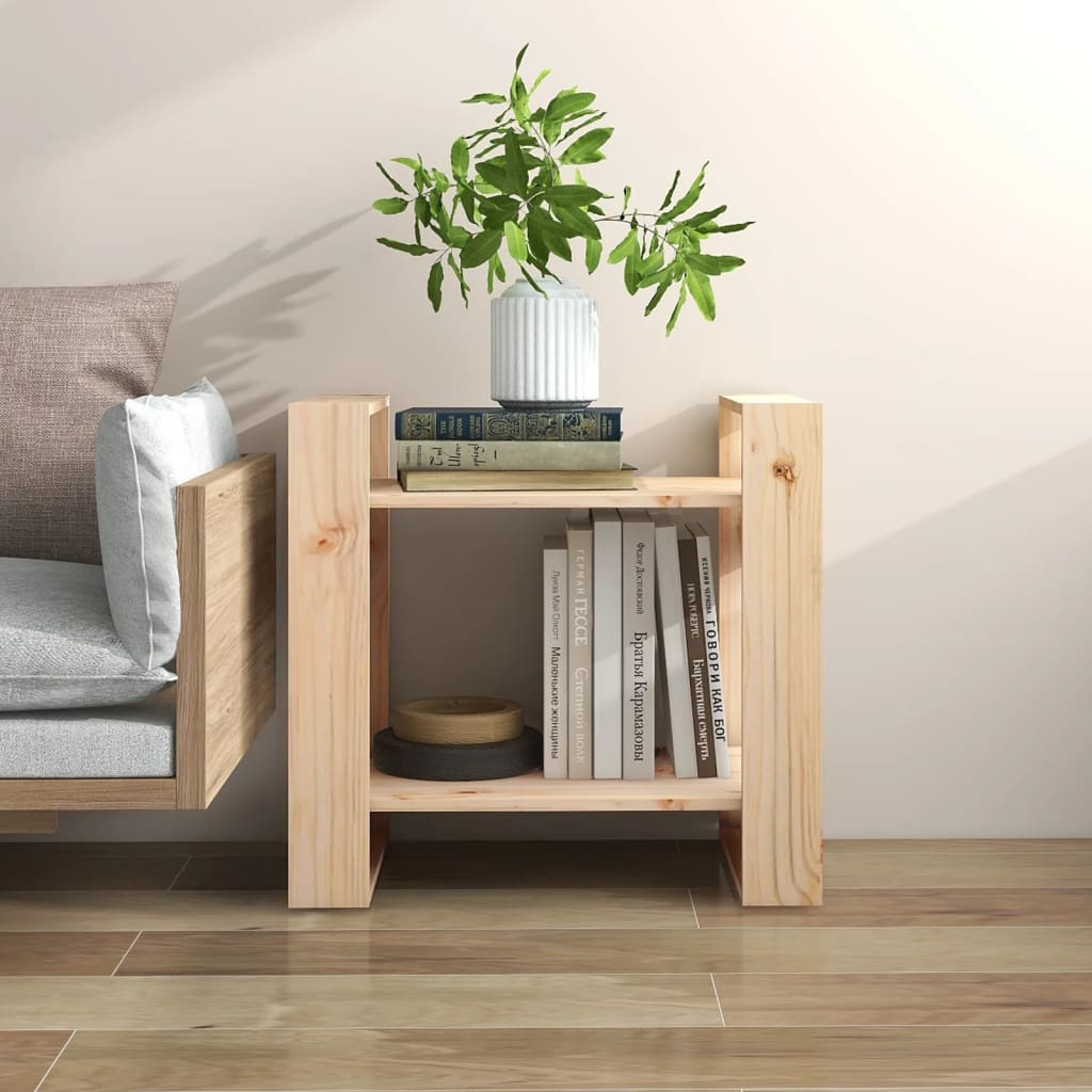 Book Cabinet/Room Divider 60x35x57 cm Solid Wood Pine - Design Hut