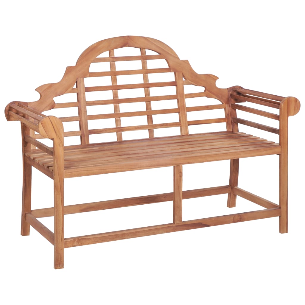 Garden Bench 127x58.5x92.5 cm Solid Wood Teak - Tyrell & Tyrell