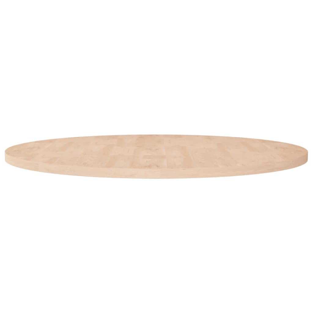 Round Table Top Untreated Solid Wood Oak - Direct Imports