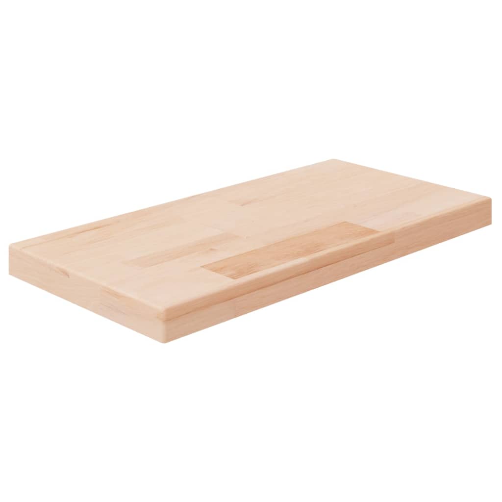 Shelf Board - Untreated Solid Oak Wood - Merlin Deals