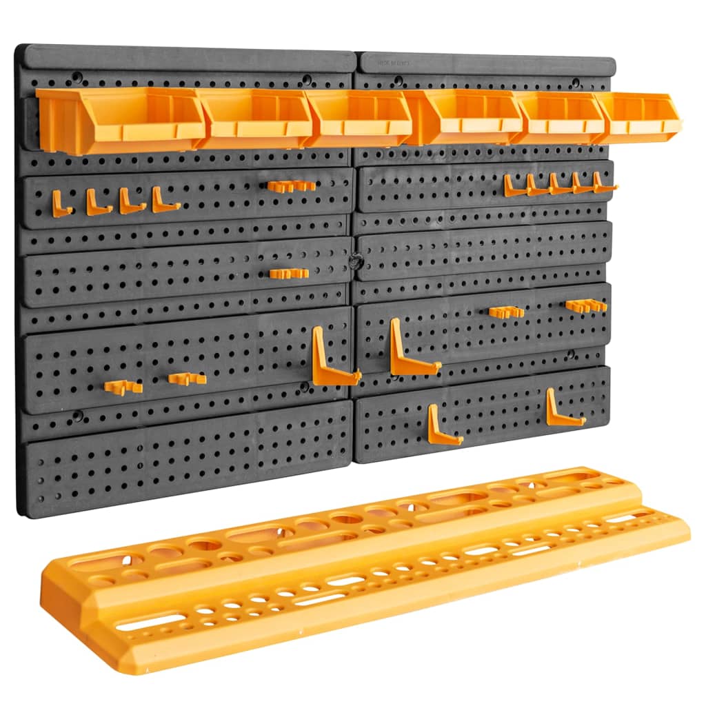 Tool Wall 646x385 mm 26 Tool Holders PP - Decor Base