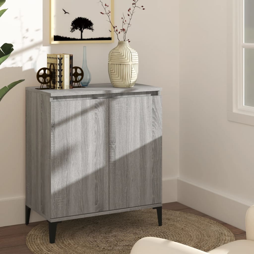 Sideboard Grey Sonoma 60x35x70 cm Engineered Wood - Brittle & Co