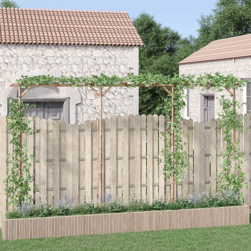 Pergola Bamboo 385x40x205 cm - Design Hut
