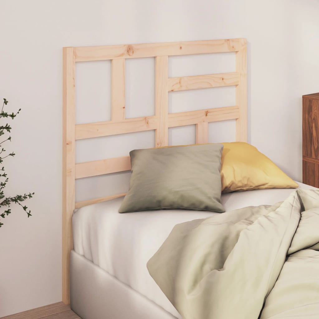 Bed Headboard 106x4x104 cm Solid Wood Pine - Casper Homes