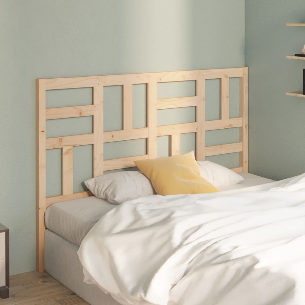 Bed Headboard 146x4x104 cm Solid Wood Pine - Merkel Designers