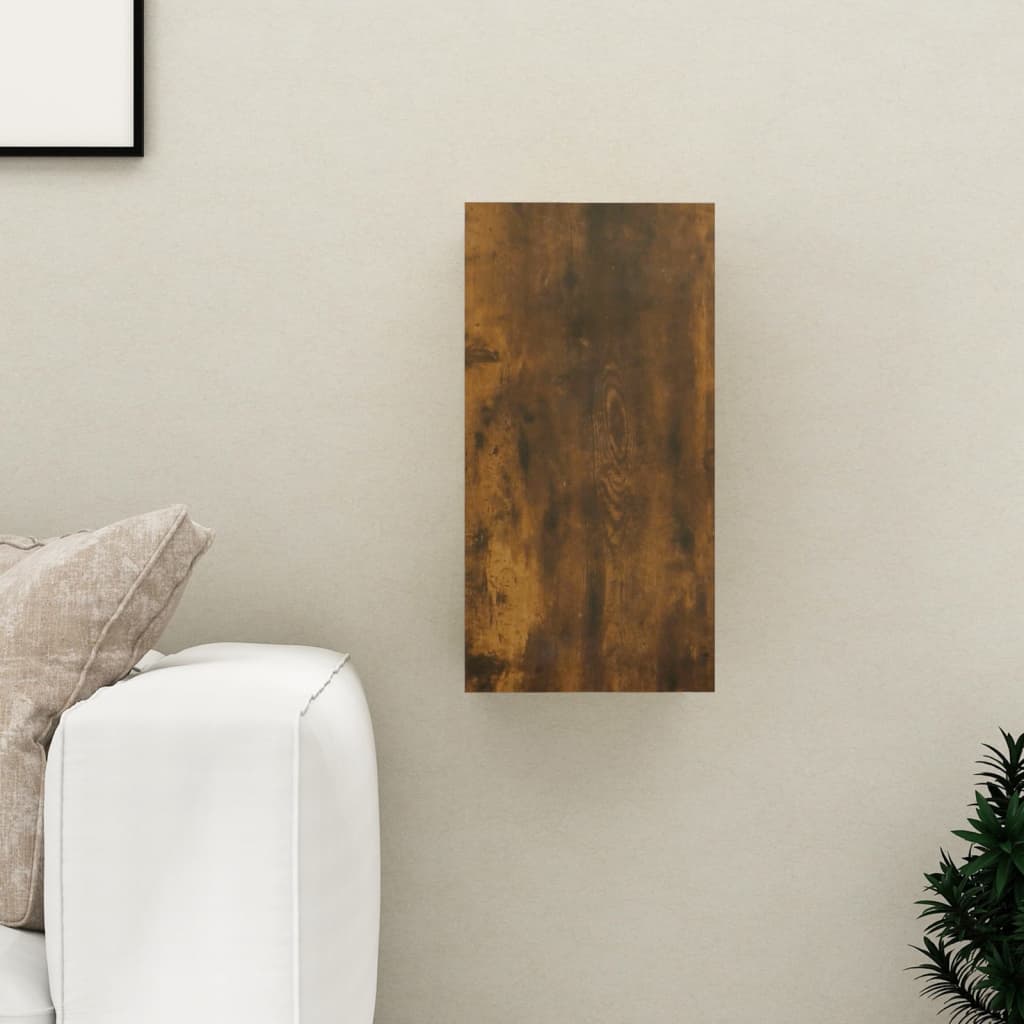 TV Cabinet Smoked Oak 30.5x30x60 cm Engineered Wood - Sid & Sam