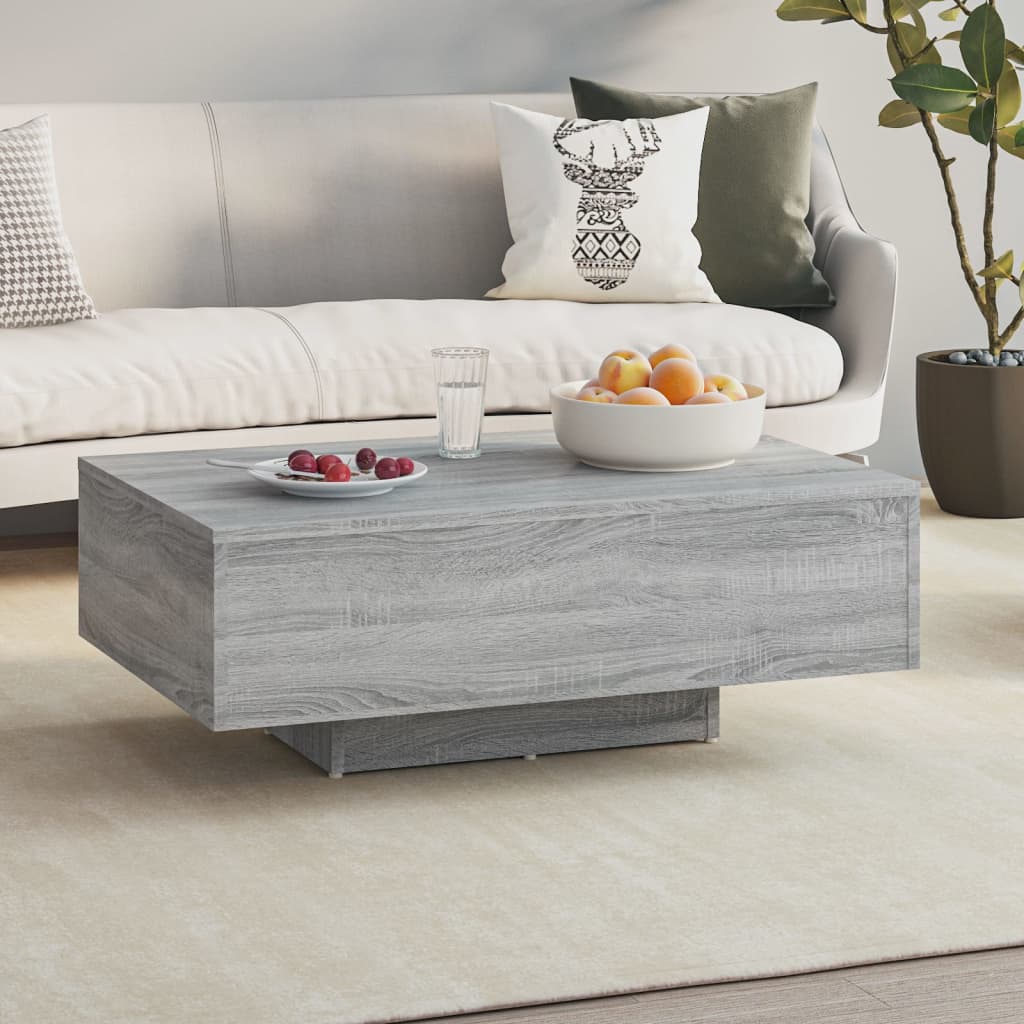 Coffee Table Grey Sonoma 85x55x31 cm Engineered Wood - Unbeatable Bargains