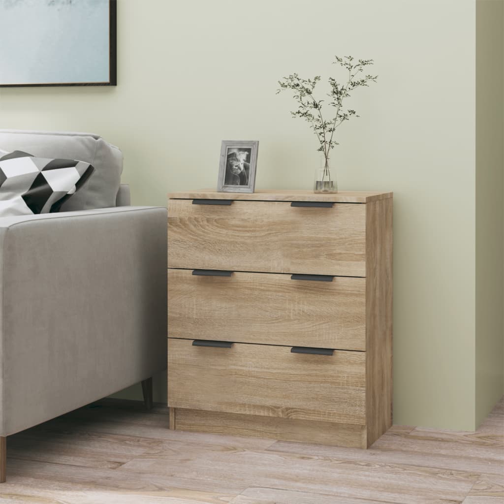 Sideboard Sonoma Oak 60x30x70 cm Engineered Wood - Casper Homes