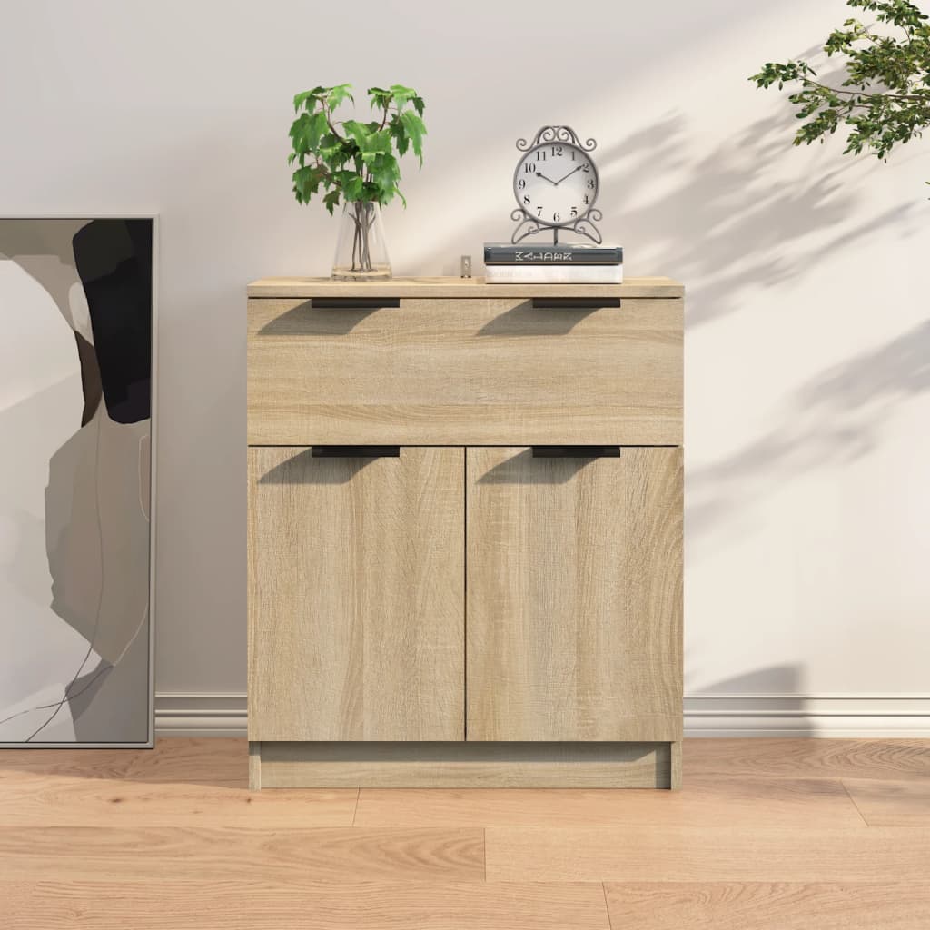 Sideboard Sonoma Oak 60x30x70 cm Engineered Wood - R and M Furniture