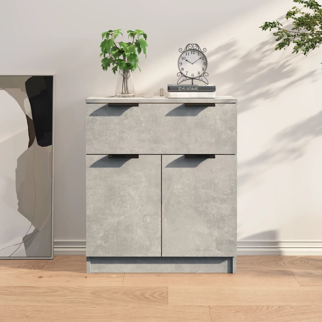 Sideboard Concrete Grey 60x30x70 cm Engineered Wood - Style and Chic