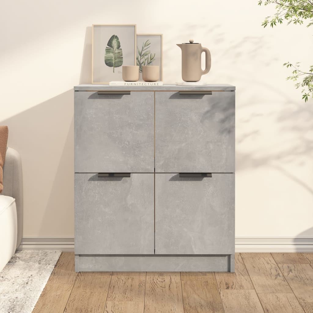 Sideboard Concrete Grey 60x30x70 cm Engineered Wood - Style and Chic
