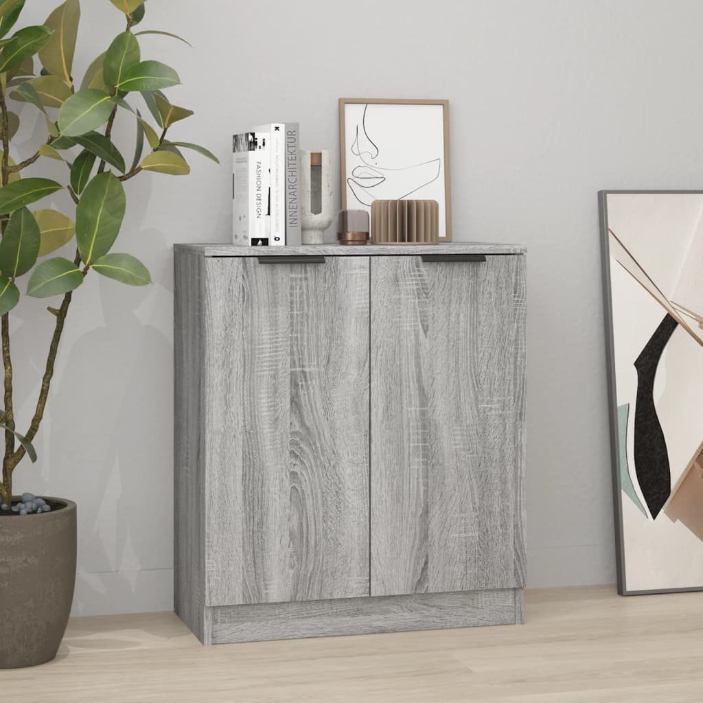Sideboard Grey Sonoma 60x30x70 cm Engineered Wood - Merlin Deals