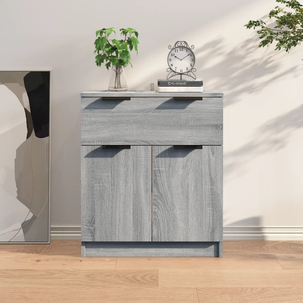Sideboard Grey Sonoma 60x30x70 cm Engineered Wood - All Things Good