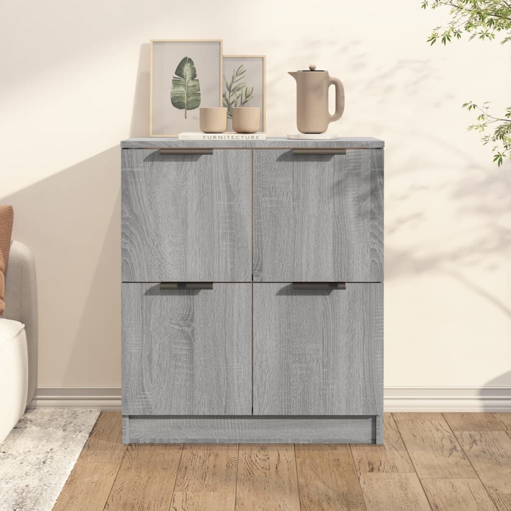 Sideboard Grey Sonoma 60x30x70 cm Engineered Wood - Sid & Sam