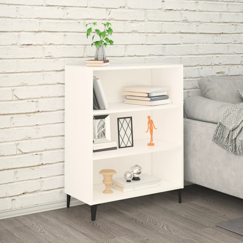 Sideboard White 69.5x32.5x90 cm Engineered Wood - Merkel Designers
