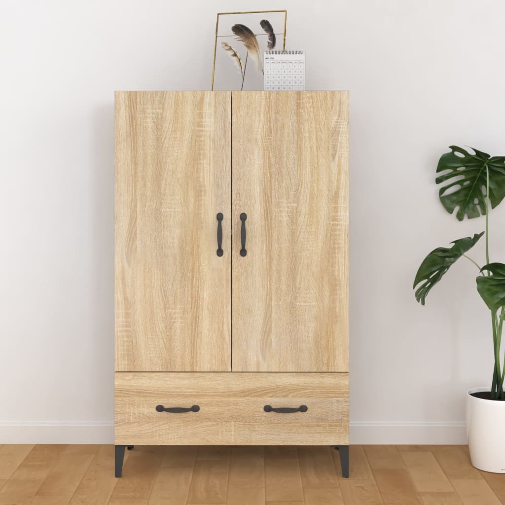 Highboard Sonoma Oak 70x31x115 cm Engineered Wood - Discount Dealers