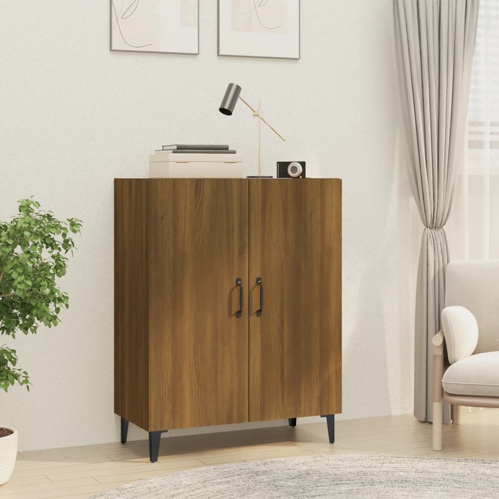 Sideboard Brown Oak 70x34x90 cm Engineered Wood - Brittle & Co